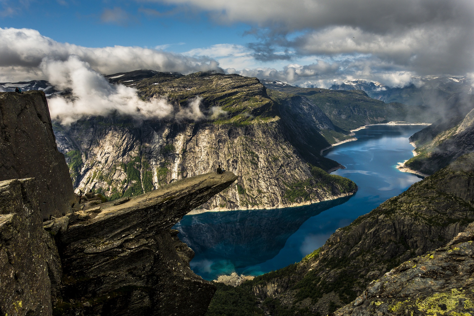 Fjordlandschaft in Norwegen