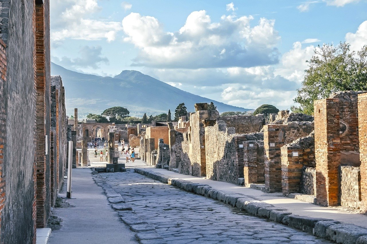 Straßen von Pompeii